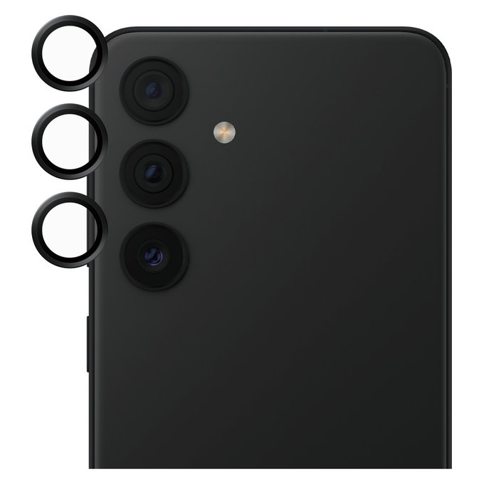 Kameralencse-védő Samsung Galaxy S24/S23/S23+ készülékhez, Fekete, SAFE by PanzerGlass