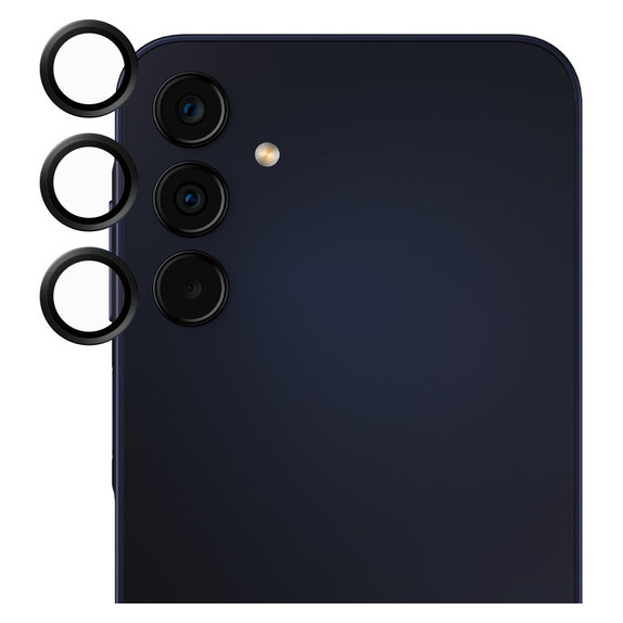 Kameralencse-védő Samsung Galaxy A15/A15 5G készülékhez, Fekete, SAFE by PanzerGlass