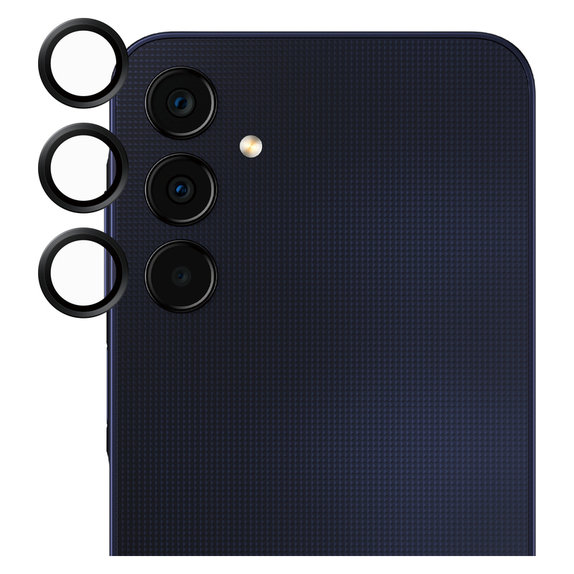 Kameralencse-védő Samsung Galaxy A25 5G készülékhez, Fekete, SAFE by PanzerGlass