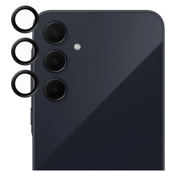 Kameralencse-védő Samsung Galaxy A34 5G készülékhez, Fekete, SAFE by PanzerGlass