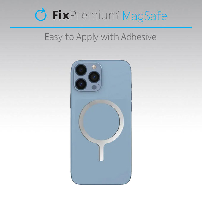 FixPremium - MagSafe Ultra Mágnes, fekete