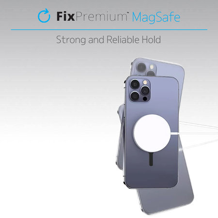 FixPremium - MagSafe Ultra Mágnes, ezüst
