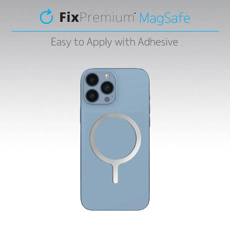 FixPremium - MagSafe Ultra Mágnes, ezüst