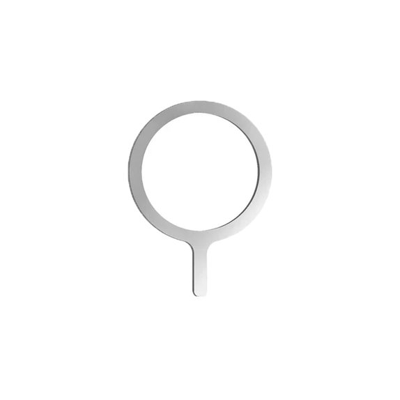 FixPremium - MagSafe Ultra Mágnes, ezüst