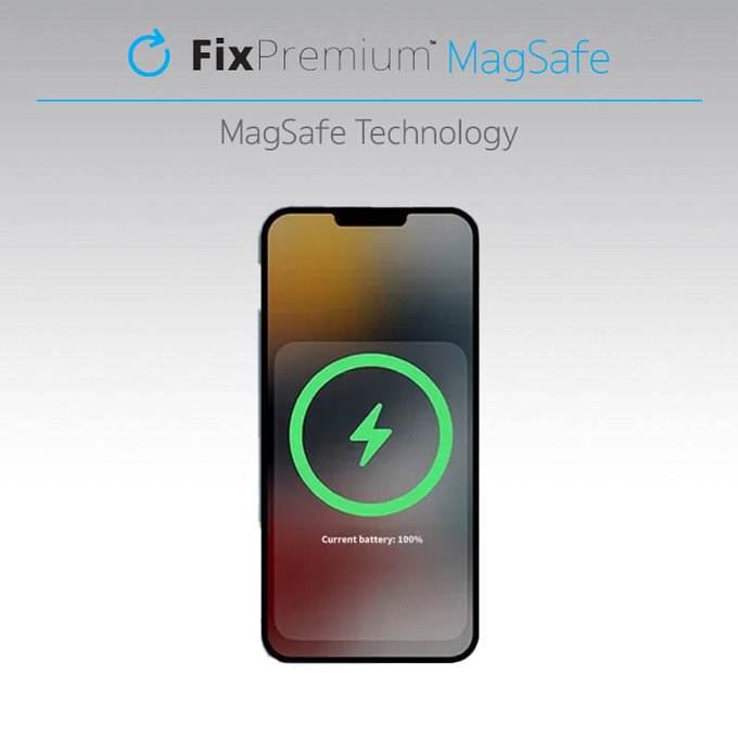 FixPremium - MagSafe PowerBank 5000mAh, kék