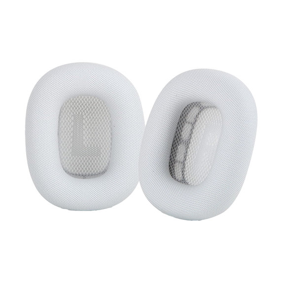 Csere fülpárnák Apple AirPods Max fejhallgatóhoz (Eco-Leather), fehér