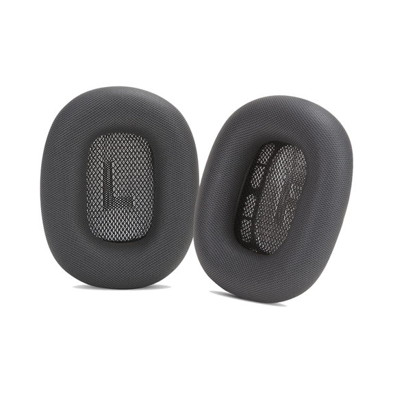 Csere fülpárnák Apple AirPods Max fejhallgatóhoz (Eco-Leather), space gray