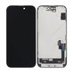 Kijelző Soft OLED iPhone 15, Érintőüveg kerettel, FixPremium