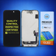 Kijelző Soft OLED iPhone 15, Érintőüveg kerettel, FixPremium