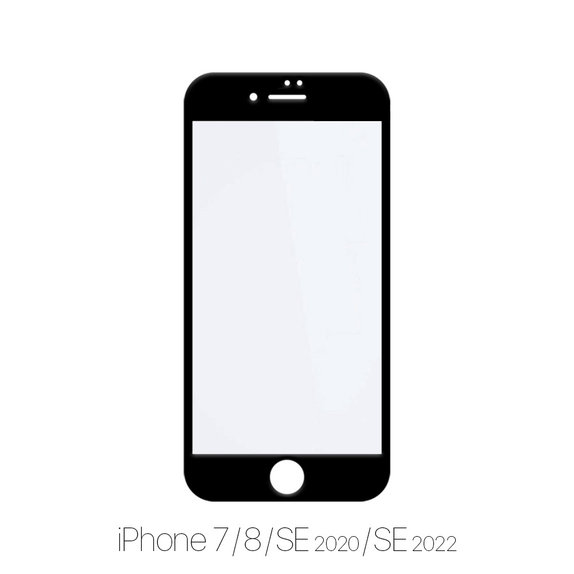 FixPremium FullCover Glass - Edzett üveg - iPhone 7, 8, SE 2020 és SE 2022 (10 Pack)