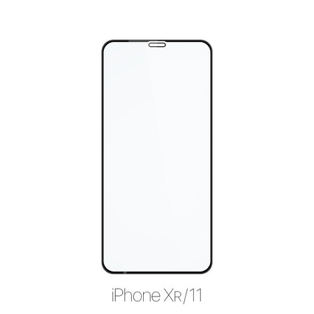 FixPremium FullCover Glass - Edzett üveg - iPhone XR és 11 (10 Pack)