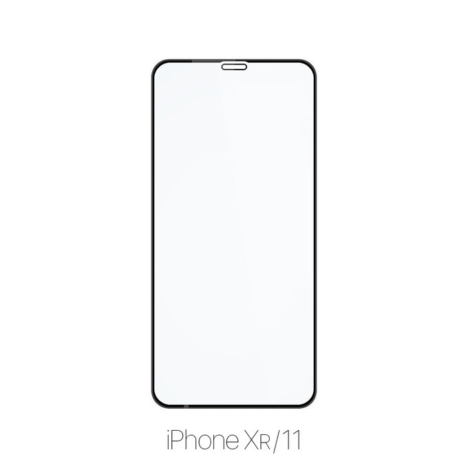 FixPremium FullCover Glass - Edzett üveg - iPhone XR és 11 (10 Pack)