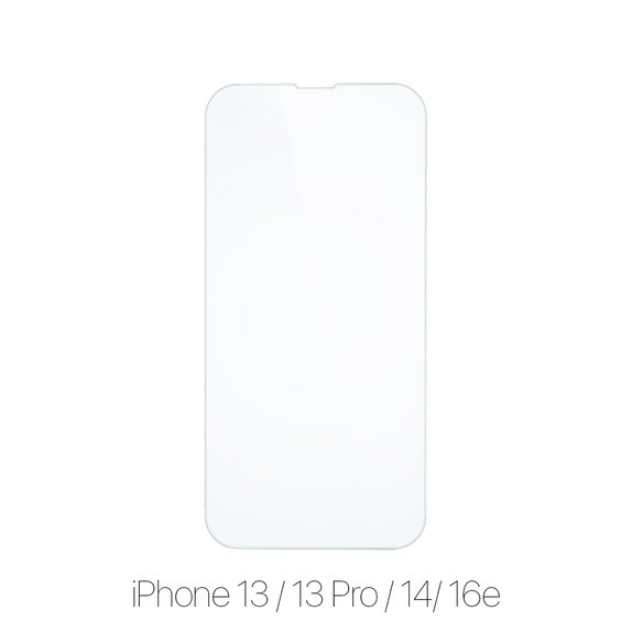 FixPremium Glass - Edzett üveg - iPhone 13, 13 Pro, 14 és 16e (10 Pack)
