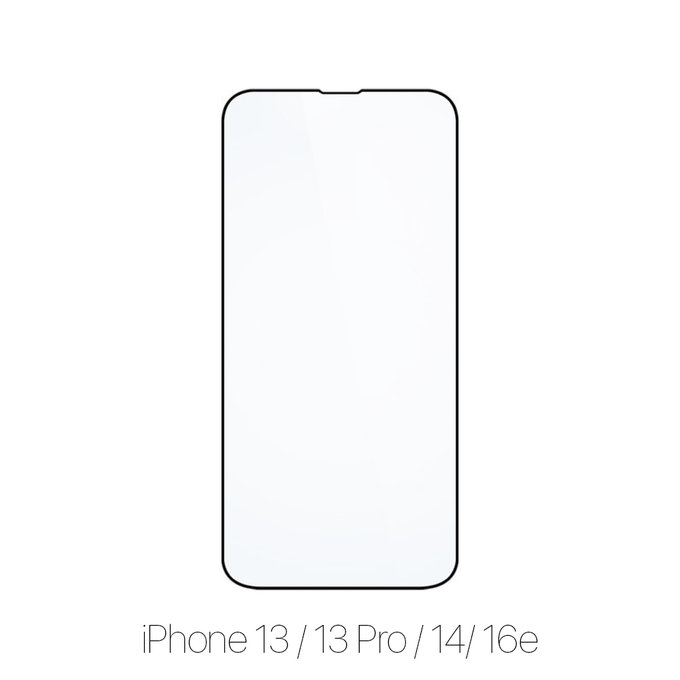 FixPremium FullCover Glass - Edzett üveg - iPhone 13, 13 Pro, 14 és 16e (10 Pack)