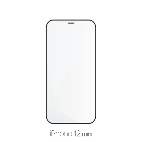FixPremium FullCover Glass - Edzett üveg - iPhone 12 mini (10 Pack)