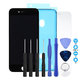 Apple iPhone 8, SE (2020), SE (2022) - LCD Kijelző + Érintőüveg + Keret (Black) In-Cell FixPremium + Ragasztó LCD Kijelzőhöz + Edzett Üveg + Szerszámkészlet - Multipack