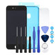 Apple iPhone 8, SE (2020), SE (2022) - LCD Kijelző + Érintőüveg + Keret (Black) TFT + Ragasztó LCD Kijelzőhöz + Edzett Üveg + Szerszámkészlet - Multipack