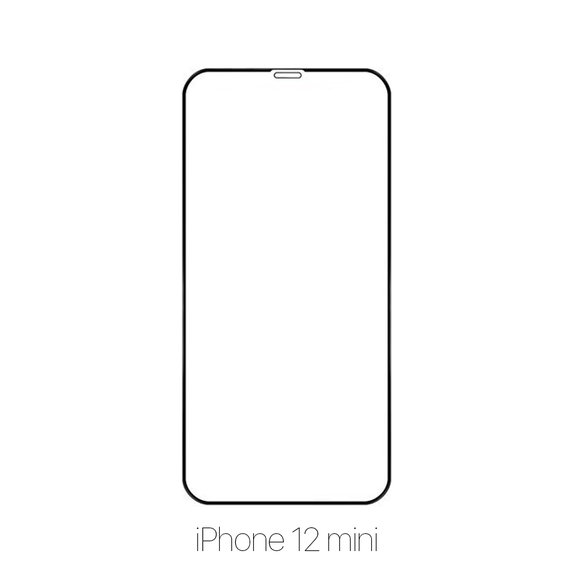 FixPremium FullCover Glass - Edzett üveg - iPhone 12 mini