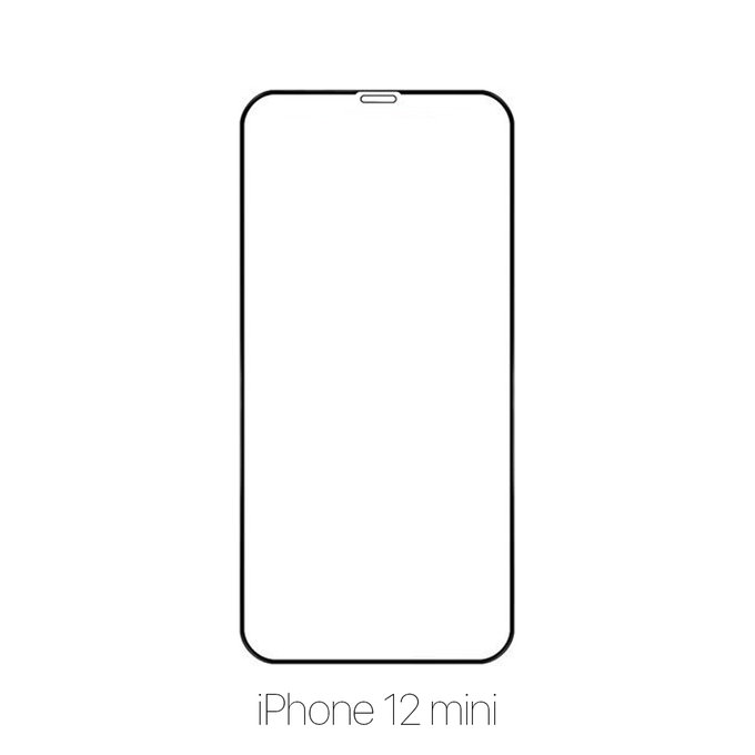 FixPremium FullCover Glass - Edzett üveg - iPhone 12 mini