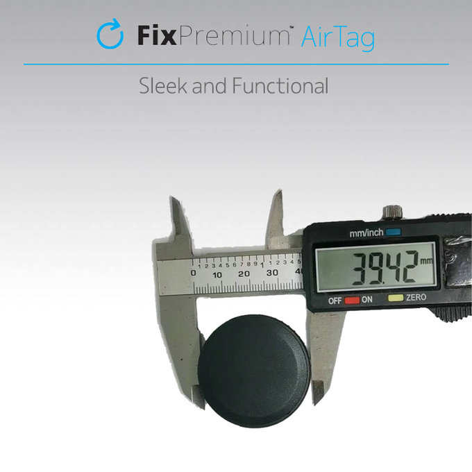 FixPremium - Védőburkolat az AirTaghez, fekete színű