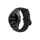 FixPremium - Bőrszíj Garminhoz (QuickFit 22mm), fekete
