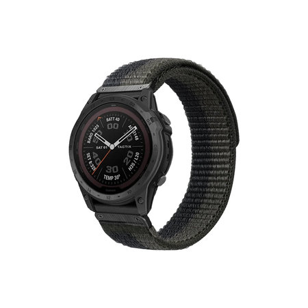 FixPremium - Nylon szíj Garminhoz (QuickFit 22mm), szürke