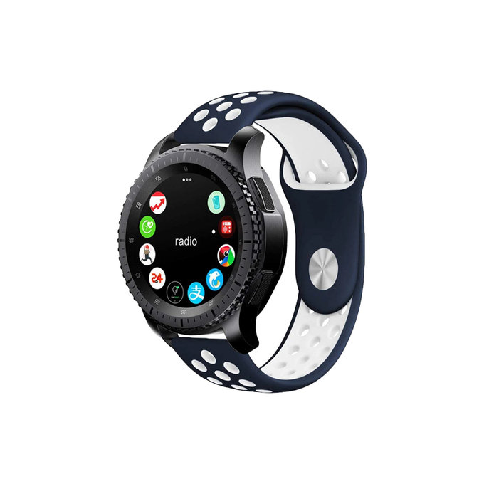 FixPremium - Szilikon sport szíj Garminhoz (22mm), kék