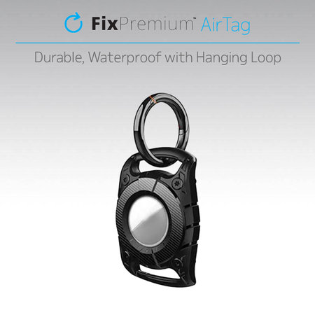 FixPremium - AirTag nyakörv kutyáknak és macskáknak, kék színben