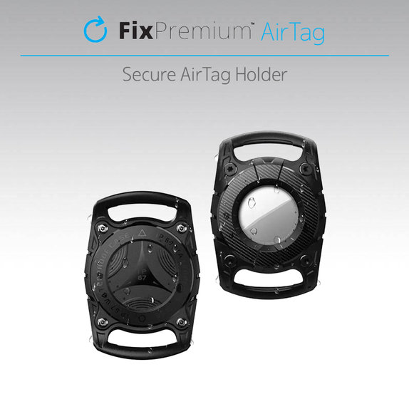 FixPremium - AirTag nyakörv kutyáknak és macskáknak, kék színben