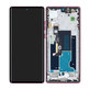 Motorola Edge 50 Fusion - LCD Kijelző + Érintőüveg + Keret (Hot Pink) - 5D68C24345 Genuine Service Pack