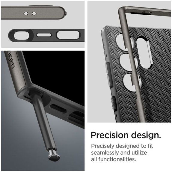 Spigen - Tok Neo Hybrid - Samsung Galaxy S24 Ultra, Gunmetal