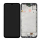 Samsung Galaxy A15 4G, A15 5G A156B - LCD Kijelző + Érintőüveg + Keret (Black) TFT