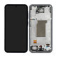 Samsung Galaxy A35 A356B - LCD Kijelző + Érintőüveg + Keret (Awesome Navy) TFT