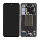 Samsung Galaxy S24 S921B - LCD Kijelző + Érintőüveg + Keret (Onyx Black) TFT