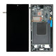 Samsung Galaxy S24 Ultra S928B - LCD Kijelző + Érintőüveg + Keret (Titanium Black) OLED