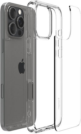 Spigen - Tok Ultra Hybrid - iPhone 16 Pro Max, crystal clear