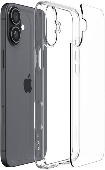 Spigen - Tok Ultra Hybrid - iPhone 16 Plus, crystal clear