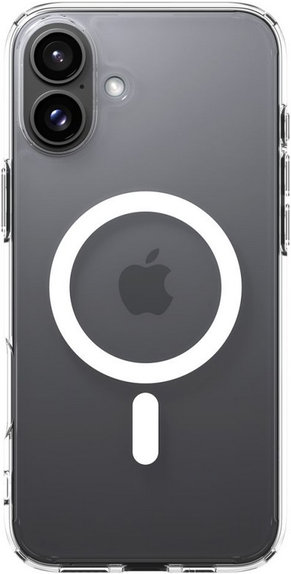 Spigen - Tok Ultra Hybrid á MagSafe-el - iPhone 16 Plus, fehér