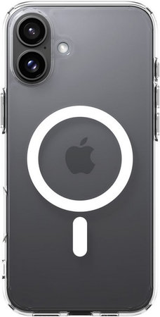 Spigen - Tok Ultra Hybrid á MagSafe-el - iPhone 16 Plus, fehér