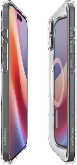 Spigen - Tok Ultra Hybrid á MagSafe-el - iPhone 16 Plus, fehér