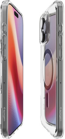 Spigen - Tok Ultra Hybrid á MagSafe-el - iPhone 16 Pro, fekete