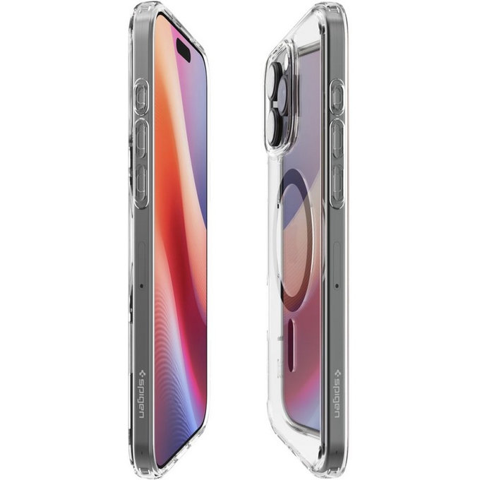 Spigen - Tok Ultra Hybrid á MagSafe-el - iPhone 16 Pro, fekete