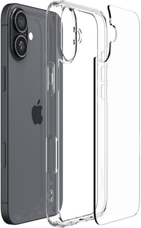 Spigen - Tok Ultra Hybrid - iPhone 16, crystal clear