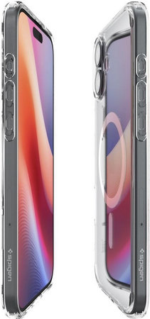 Spigen - Tok Ultra Hybrid á MagSafe-el - iPhone 16, fehér