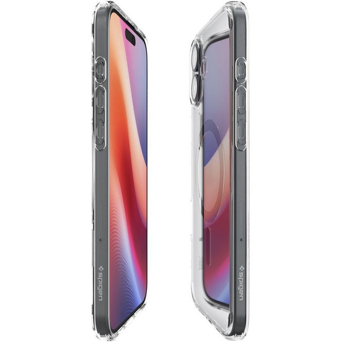 Spigen - Tok Ultra Hybrid á MagSafe-el - iPhone 16, fekete