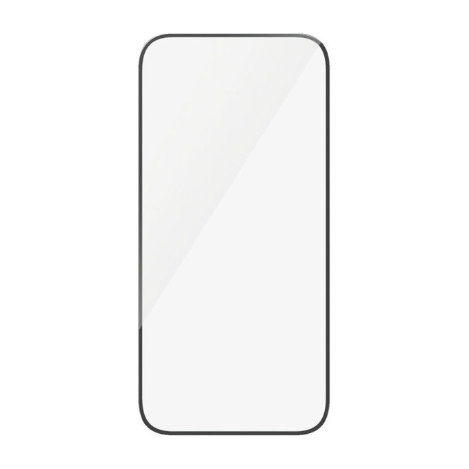 UWF edzett üveg applikátorral iPhone 16/15 készülékhez, Fekete, PanzerGlass