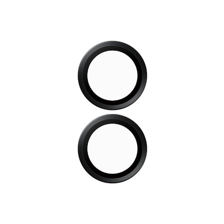 PanzerGlass - Kameralencse Védőburkolat Hoops Ceramic - iPhone 16 és 16 Plus, fekete