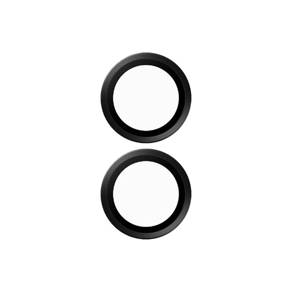 PanzerGlass - Kameralencse Védőburkolat Hoops - iPhone 16 és 16 Plus, fekete
