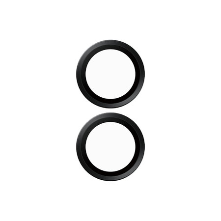PanzerGlass - Kameralencse Védőburkolat Hoops - iPhone 16 és 16 Plus, fekete