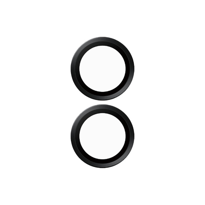 PanzerGlass - Kameralencse Védőburkolat Hoops - iPhone 16 és 16 Plus, fekete